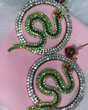 Load and play video in Gallery viewer, Icey snake Earrings
